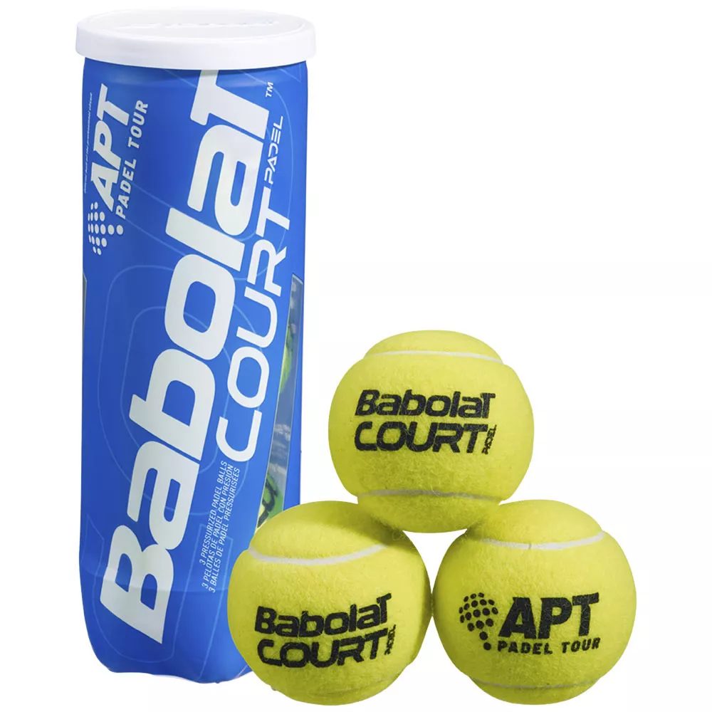 Box 24 cans of 3 Babolat Padel+ balls