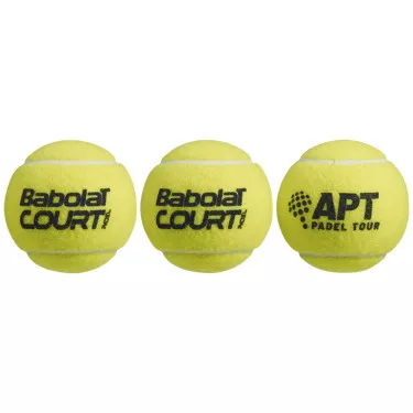Box 24 cans of 3 Babolat Padel+ balls