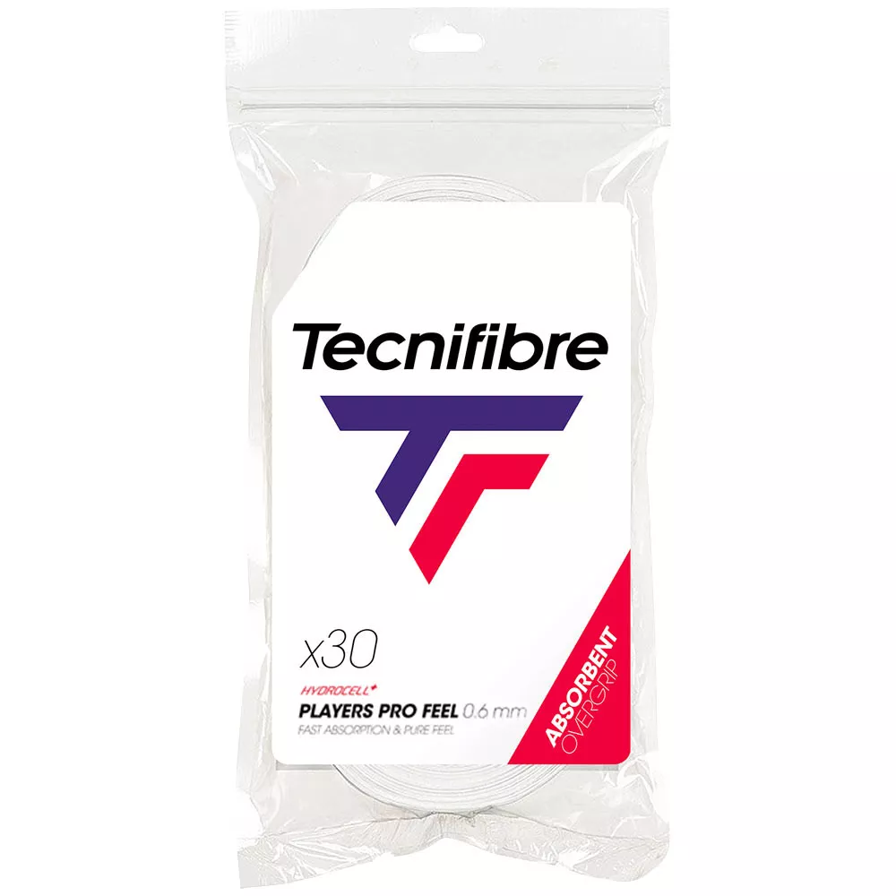 Tecnifibre Players Pro White x 30 overgrips