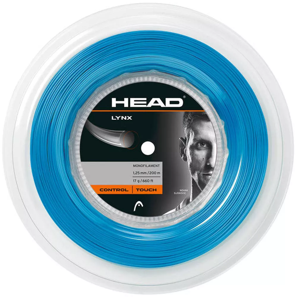 Head Lynx Yellow 200m Reel