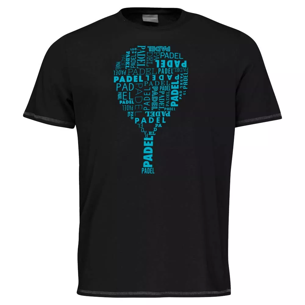 Head Typo Navy Blue T-Shirt