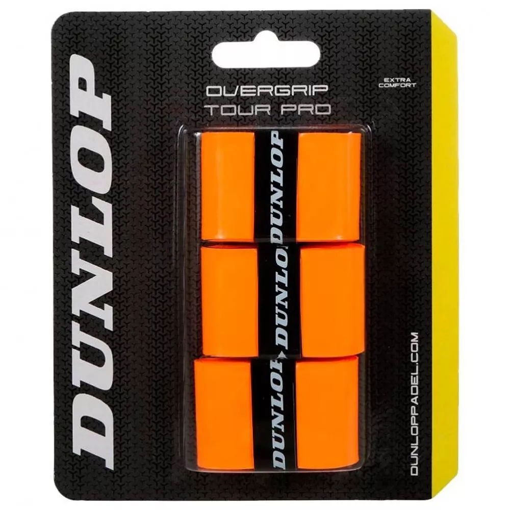 Dunlop Tour Pro Orange x 3 overgrips