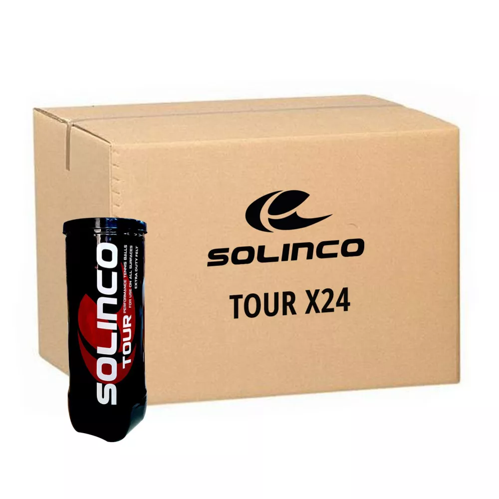 Box 18 cans of 4 Babolat Team All Court balls