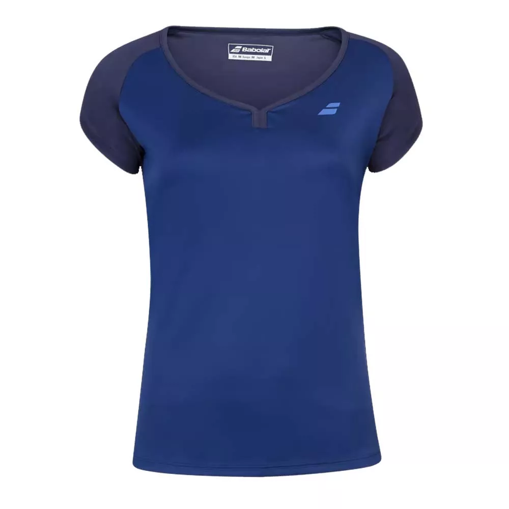 Babolat Play Cap Girl Navy Blue / Fluo Stike T-Shirt