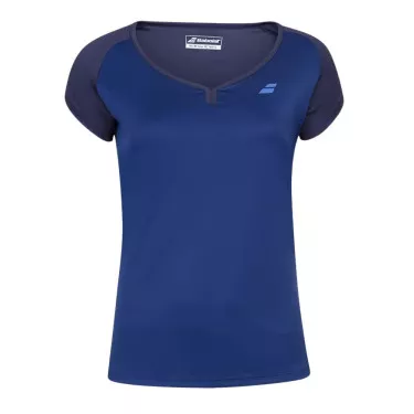 Babolat Play Cap Girl Navy Blue / Fluo Stike T-Shirt