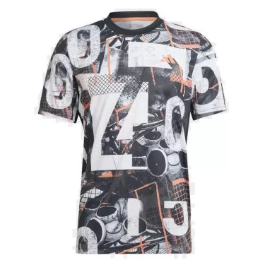 Adidas Club Graph Printed T-Shirt