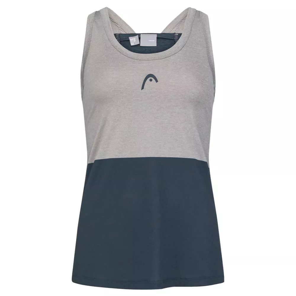 Head Padel Tech Women Grey / Blue Tank Top