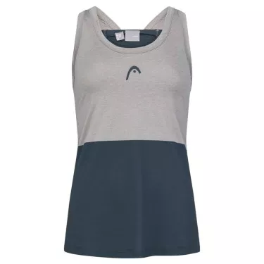 Head Padel Tech Women Grey / Blue Tank Top