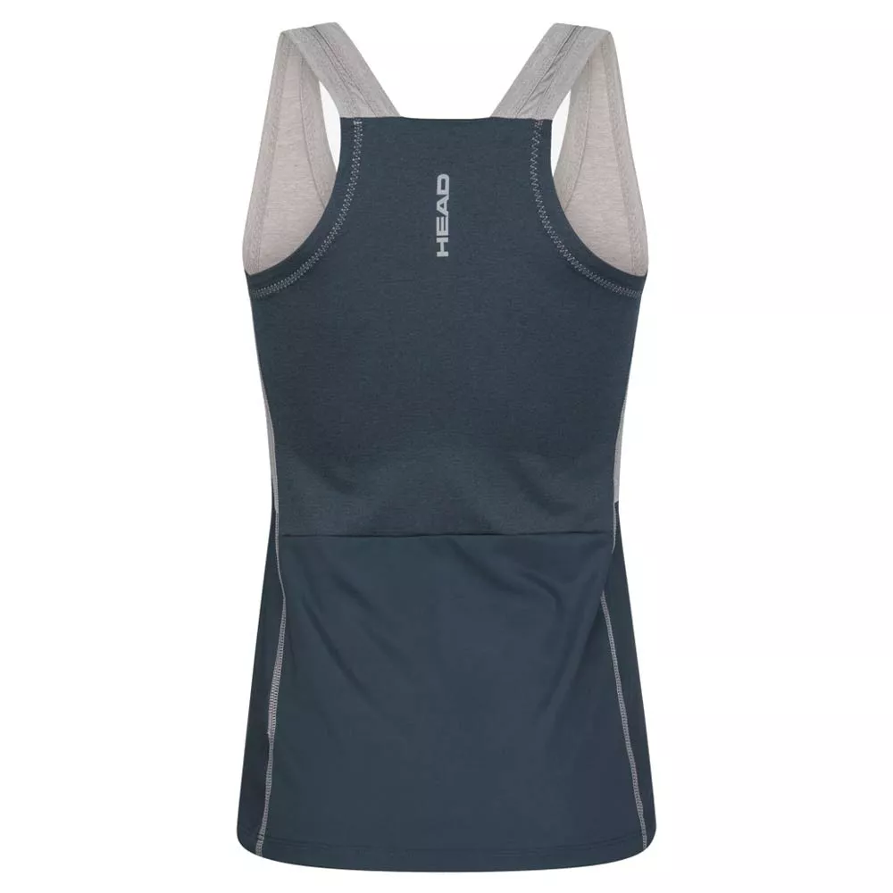 Head Padel Tech Women Grey / Blue Tank Top