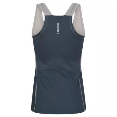 Head Padel Tech Women Grey / Blue Tank Top