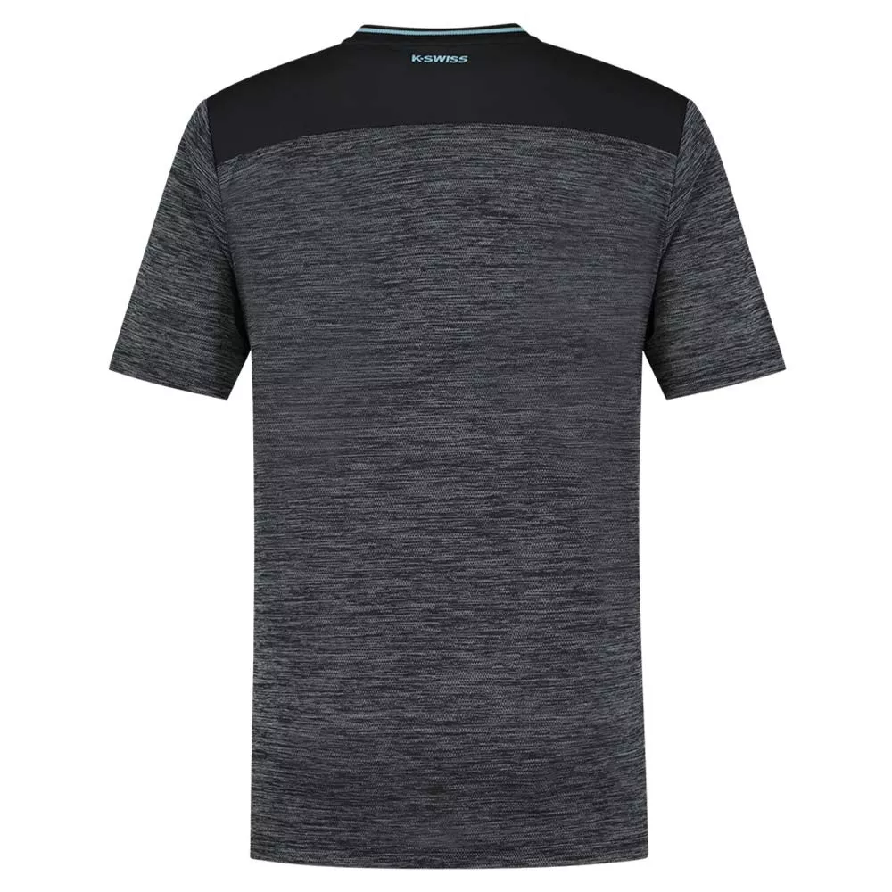 K-Swiss Hypercourt Double Crew Black T-shirt