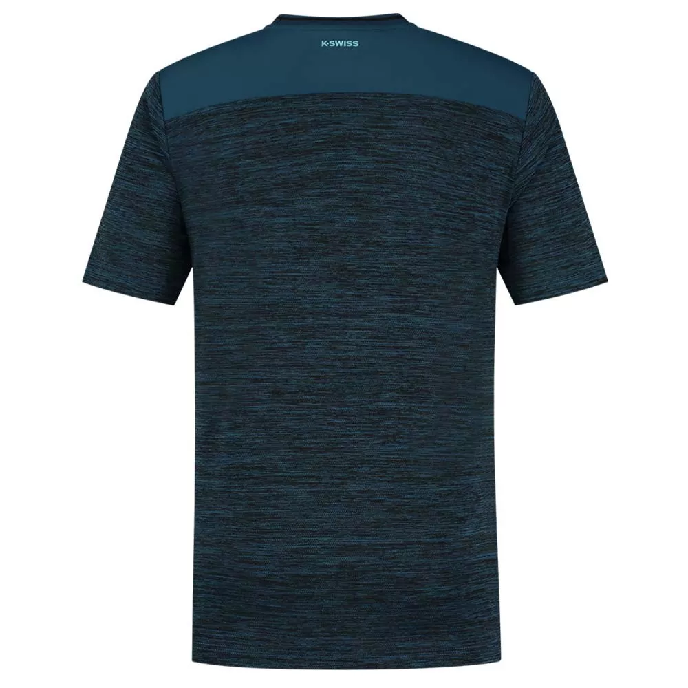 K-Swiss Hypercourt Tee Melange Black T-shirt
