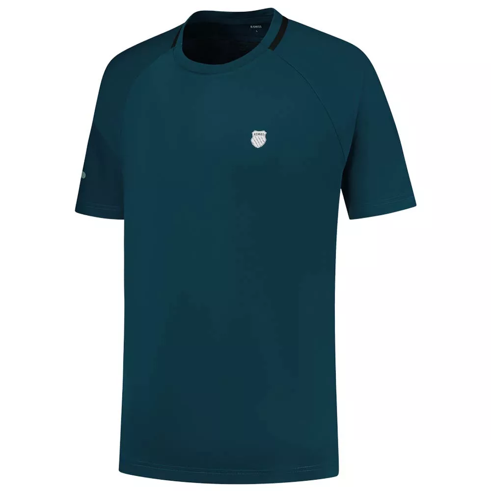 K-Swiss Hypercourt Double Crew 2 Blue Opal T-Shirt