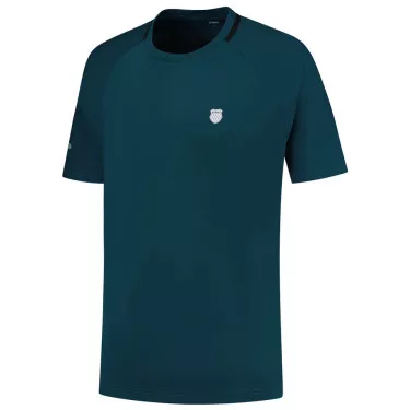 K-Swiss Hypercourt Double Crew 2 Blue Opal T-Shirt