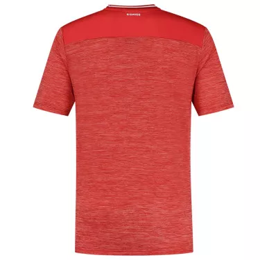 K-Swiss Hypercourt Tee Melange Red T-shirt