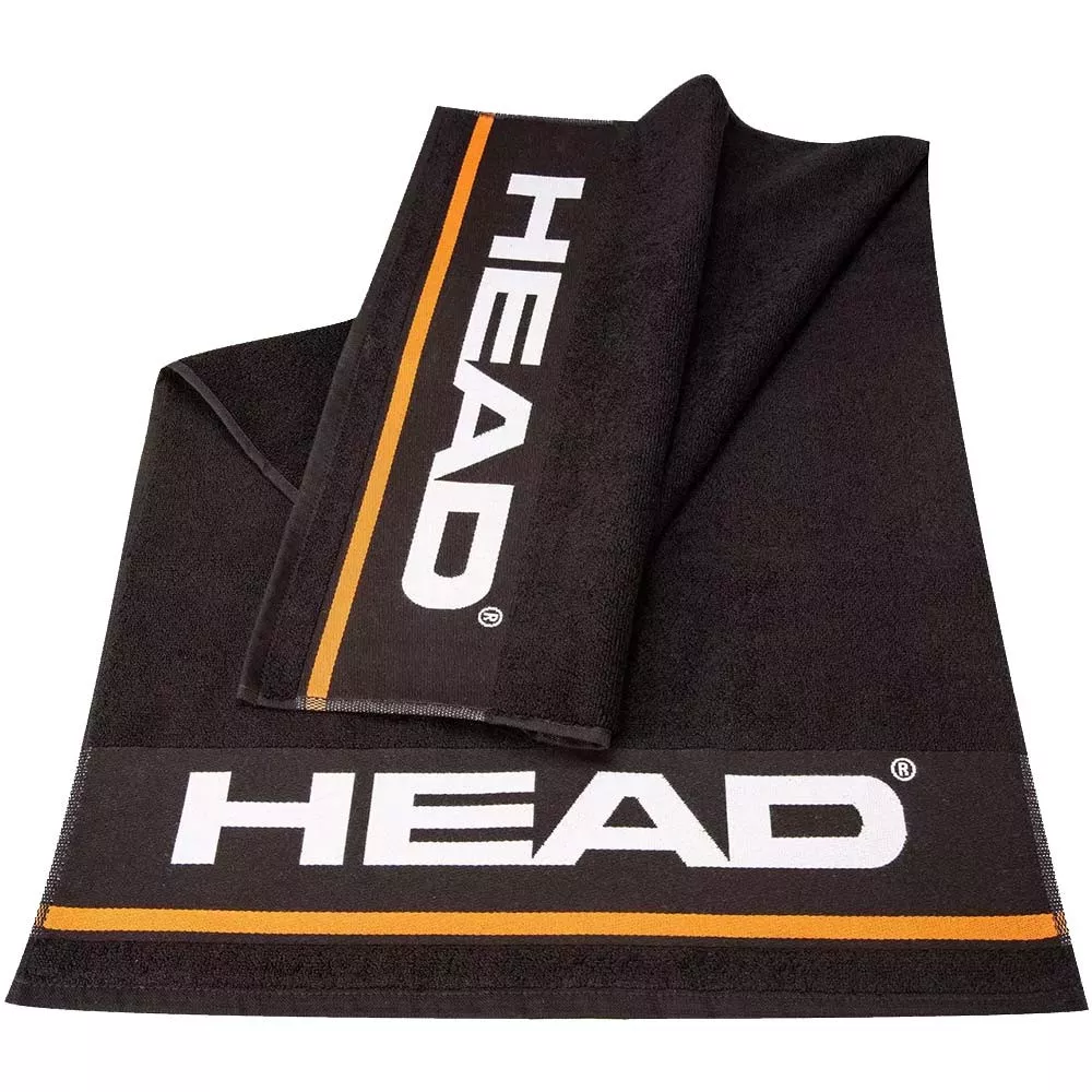 Head Towel L Black