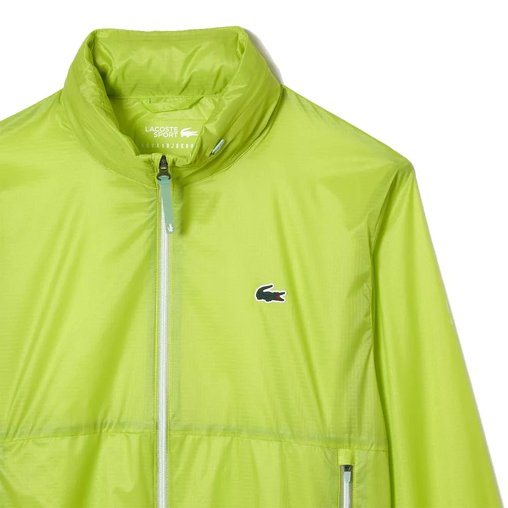 Lacoste Tennis x Novak Djokovic White Jacket