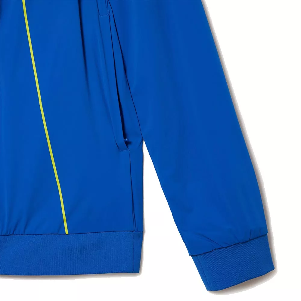 Lacoste Tennis x Novak Djokovic Blue Jacket