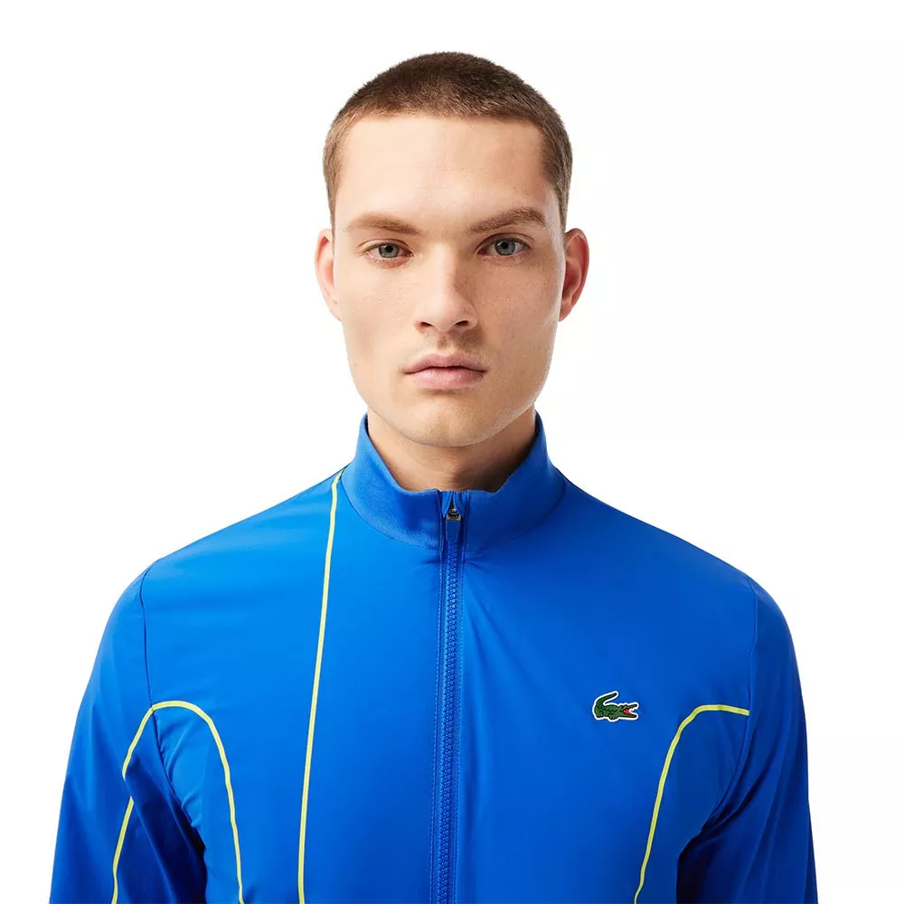 Lacoste Tennis x Novak Djokovic Blue Jacket