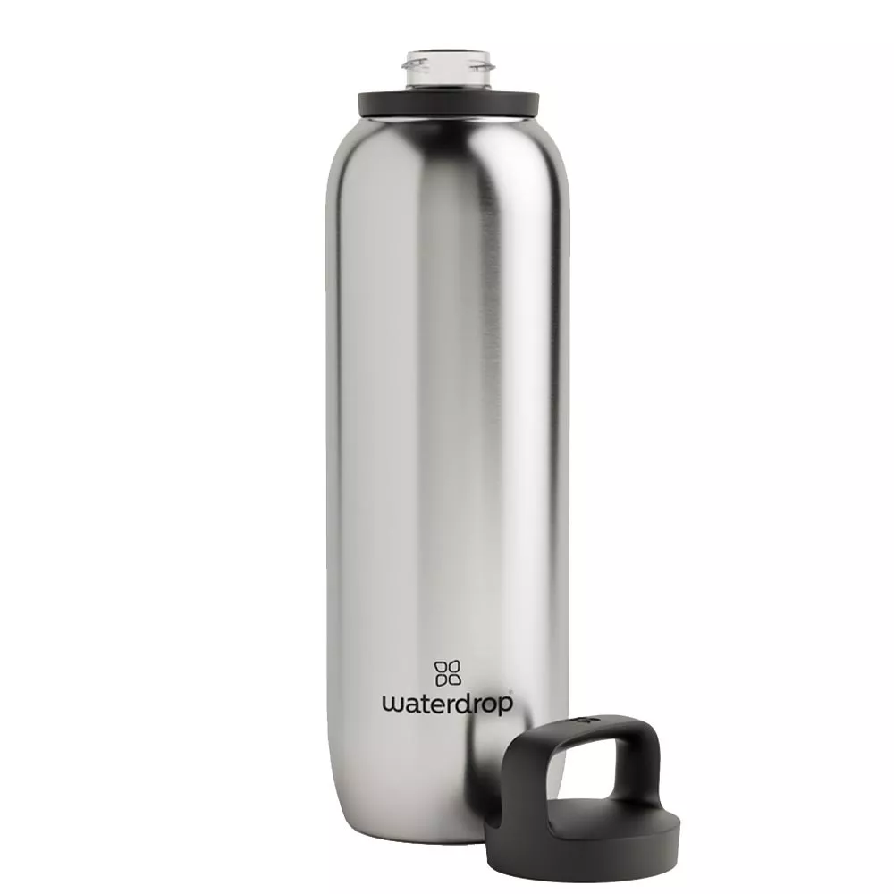 Thermo Waterdrop Bottle Black