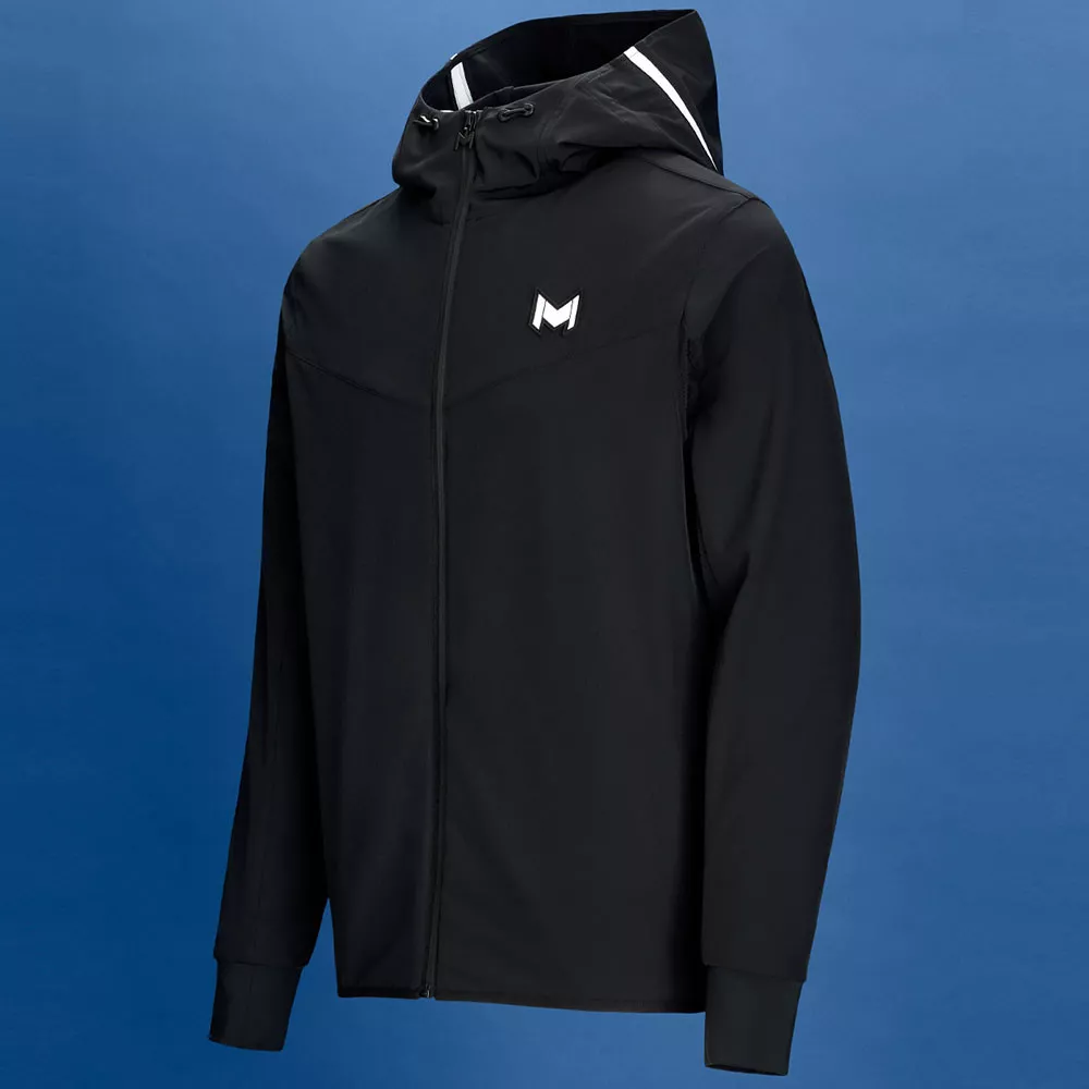 Mouratoglou hooded jacket White