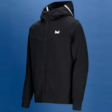 Mouratoglou hooded jacket White