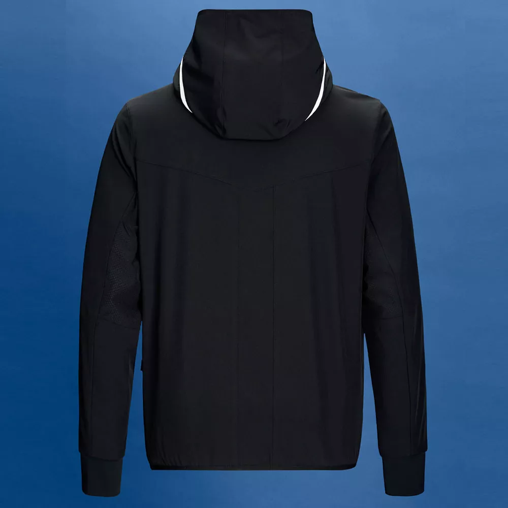 Mouratoglou hooded jacket White