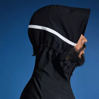 Mouratoglou hooded jacket White