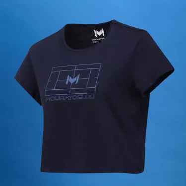Mouratoglou Training T-shirt Navy Blue