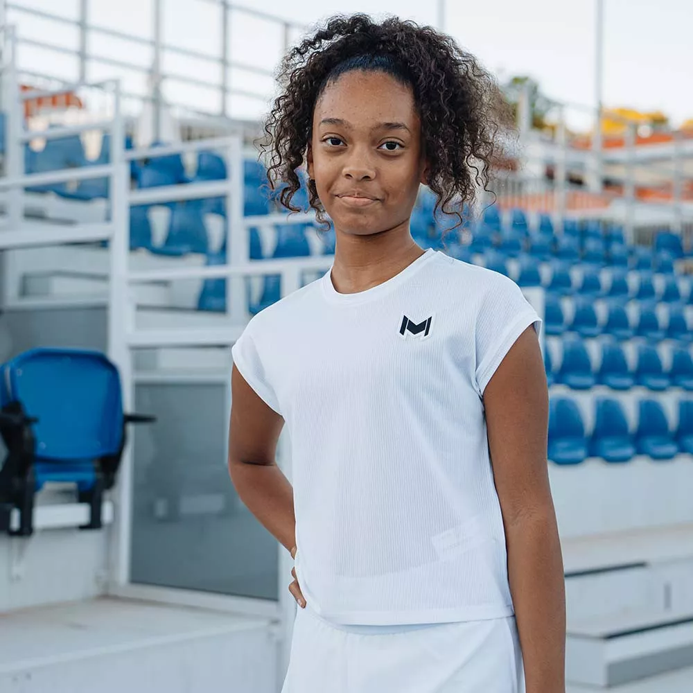Mouratoglou Match Girl T-shirt White