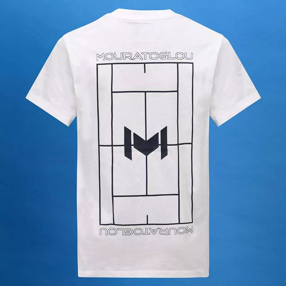 Mouratoglou Graphic T-shirt White