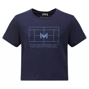 Mouratoglou Training Woman T-shirt Navy Blue