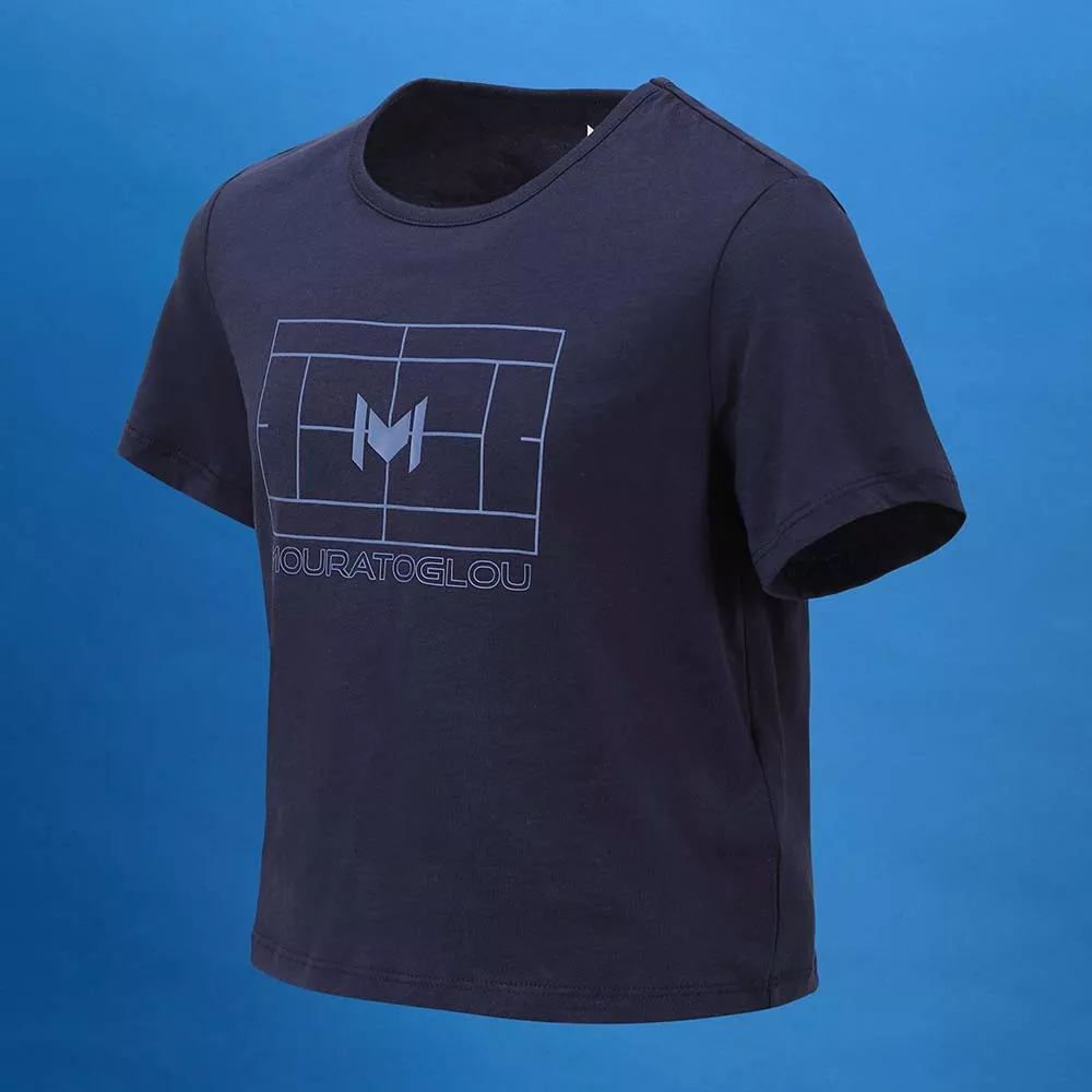 Mouratoglou Training Woman T-shirt Navy Blue