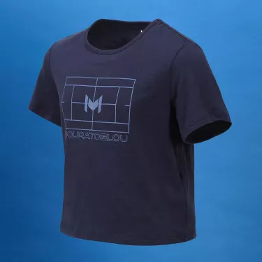 Mouratoglou Training Woman T-shirt Navy Blue