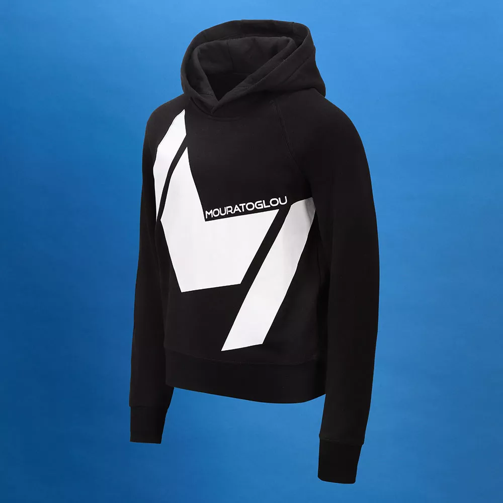 Mouratoglou hoodie Woman Black