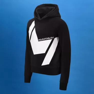 Mouratoglou hoodie Woman Black