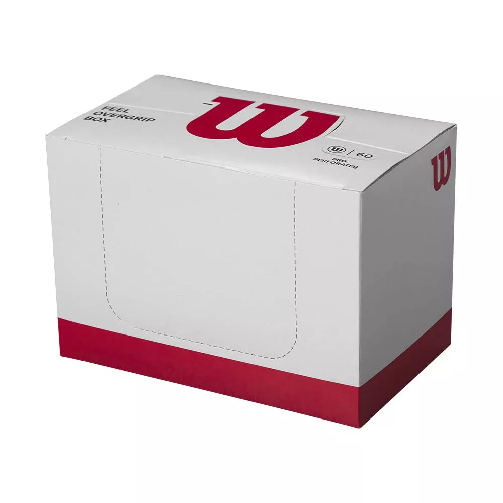 Wilson Pro Perforated Overgrip White x 12 Overgrips