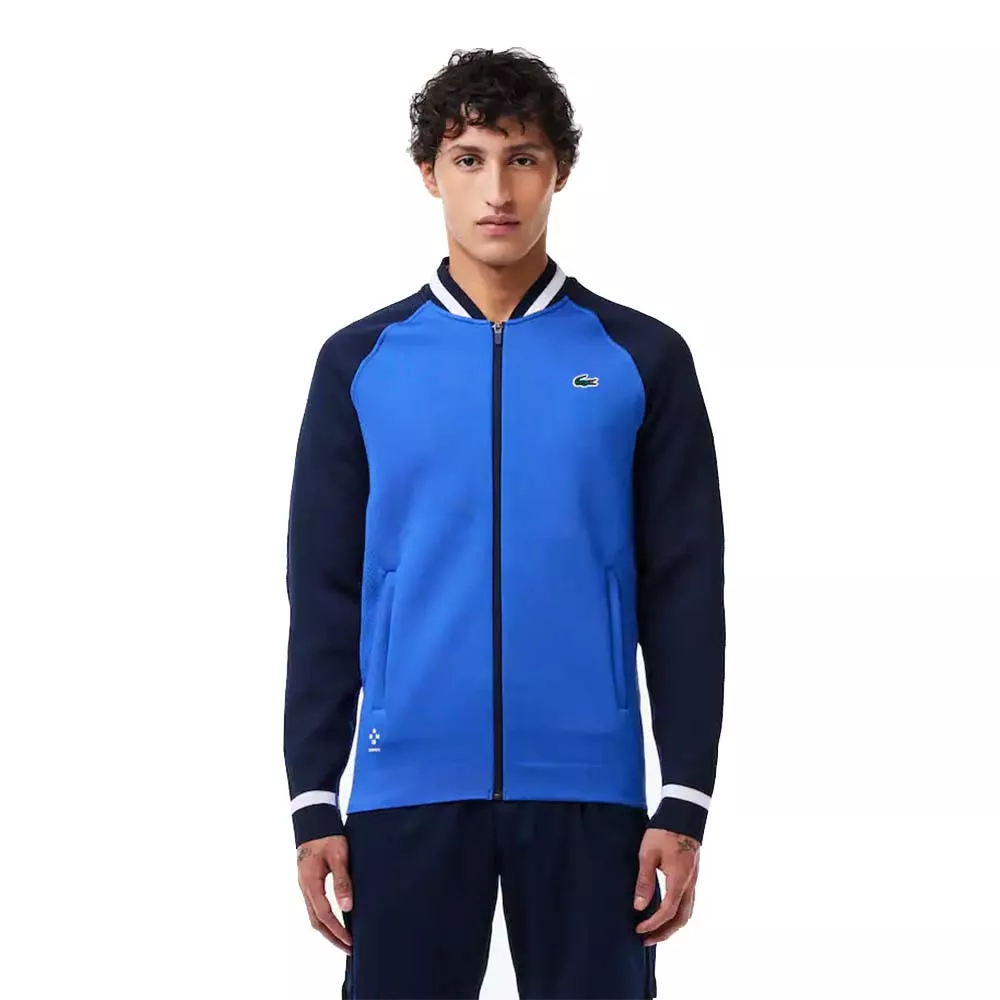 Lacoste Tennis Melbourne Novak Djokovic Blue Jacket