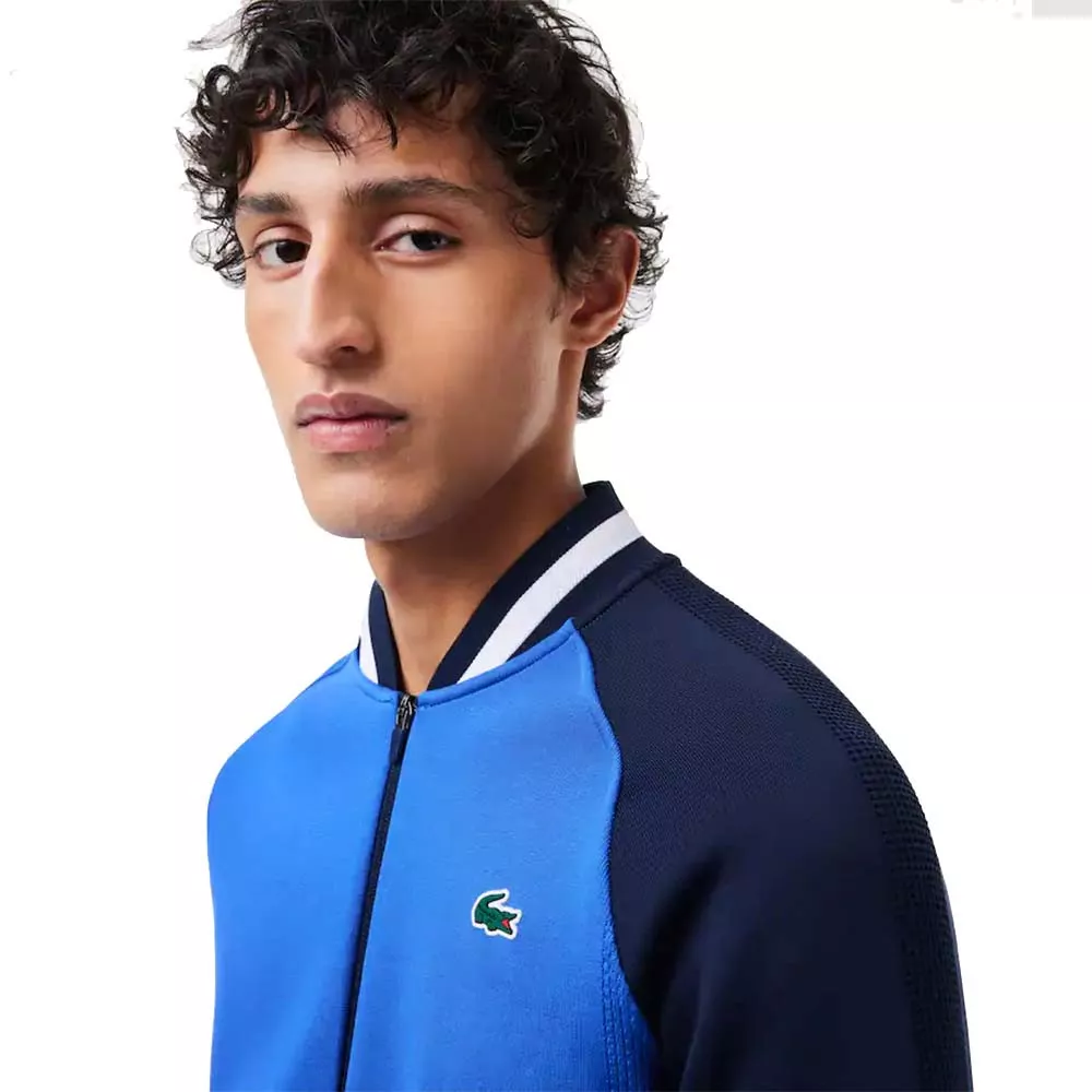 Lacoste Tennis Melbourne Novak Djokovic Blue Jacket