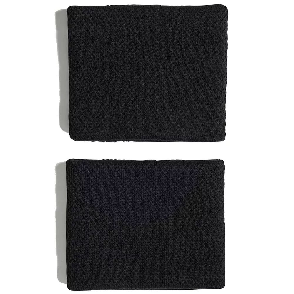 Wristbands Adidas Large Black x 2