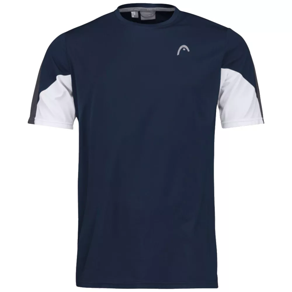 T-Shirt Head Junior Club Tech Navy Blue