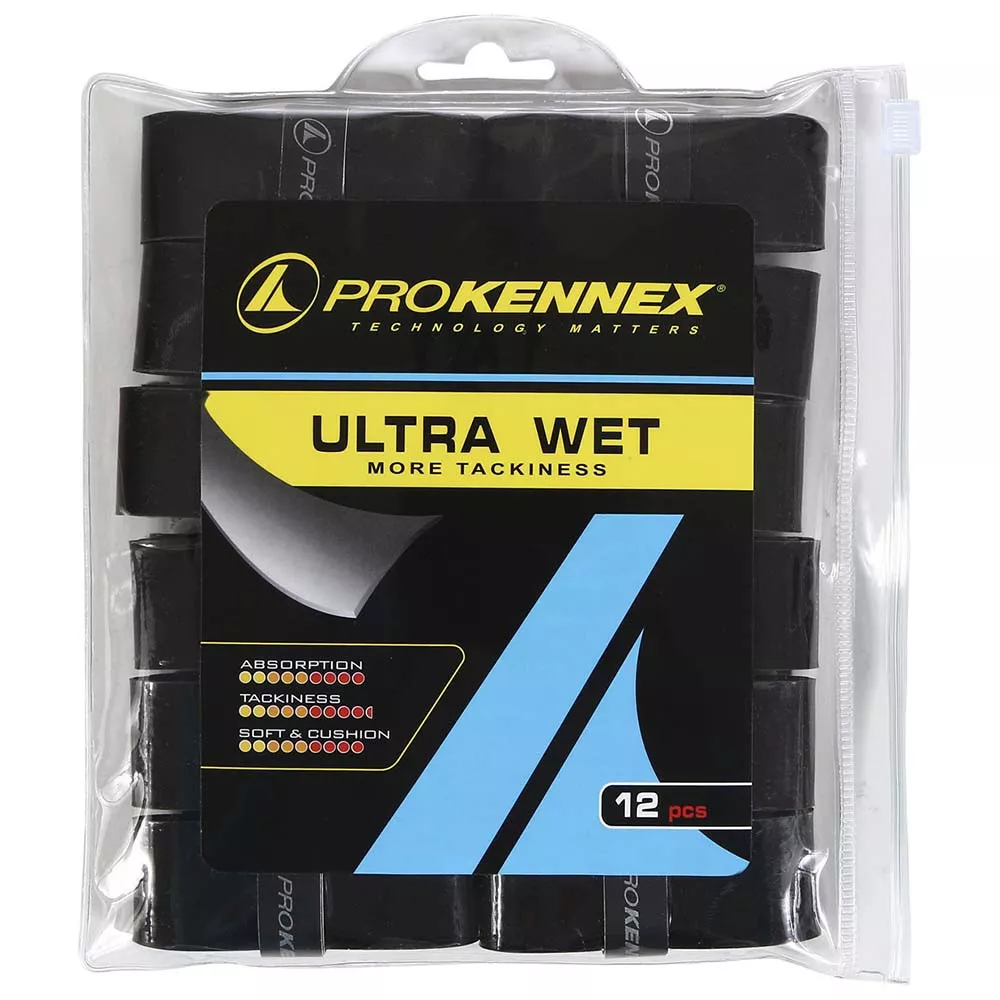 Pro Kennex Ultra Wet White x 12 overgrips