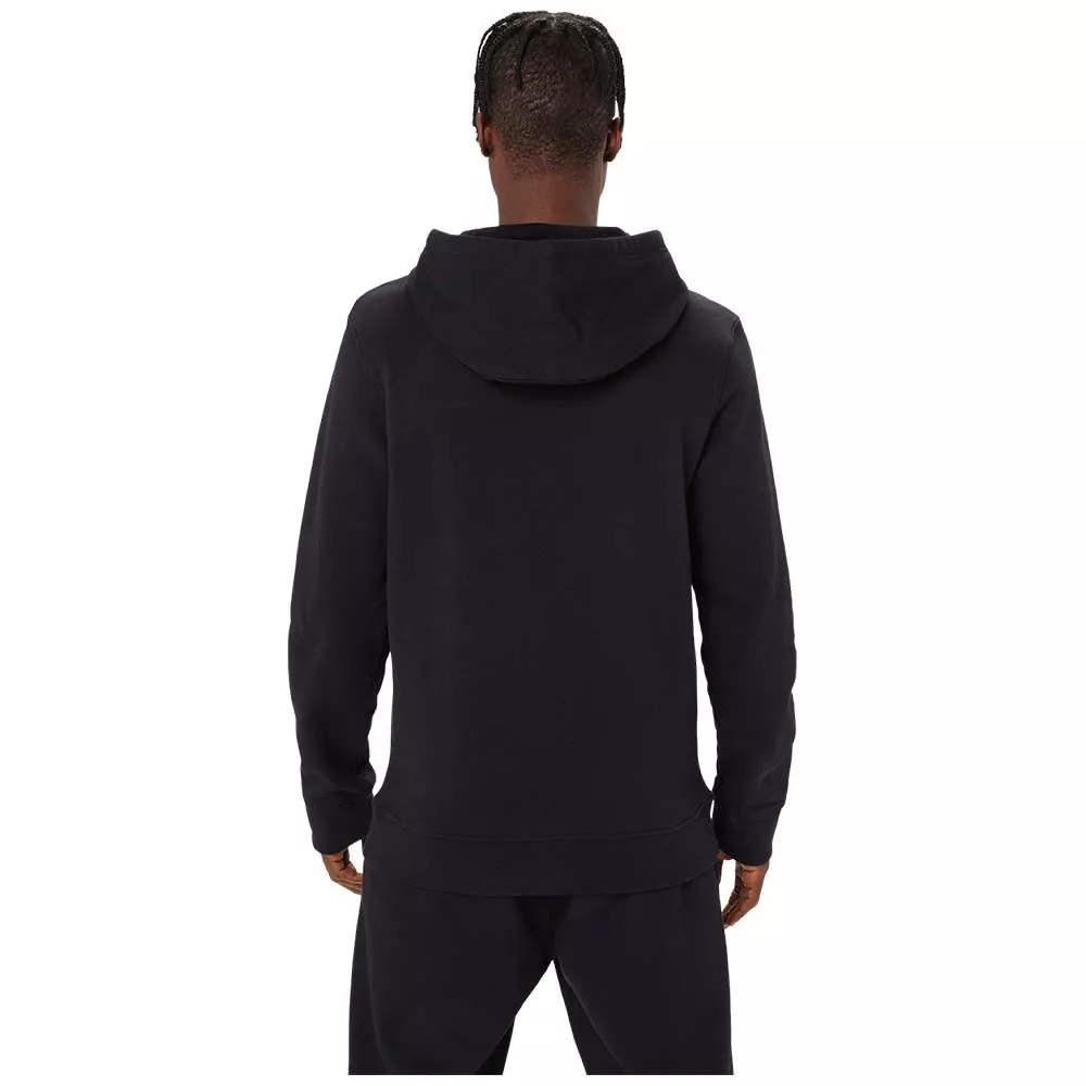 Asics Logo Hoodie Navy Blue