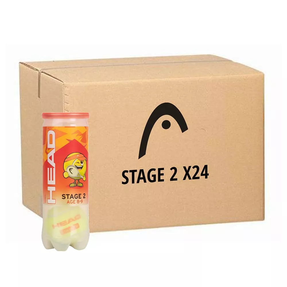 Box of 24 tubes of 3 Head TIP Orange balls