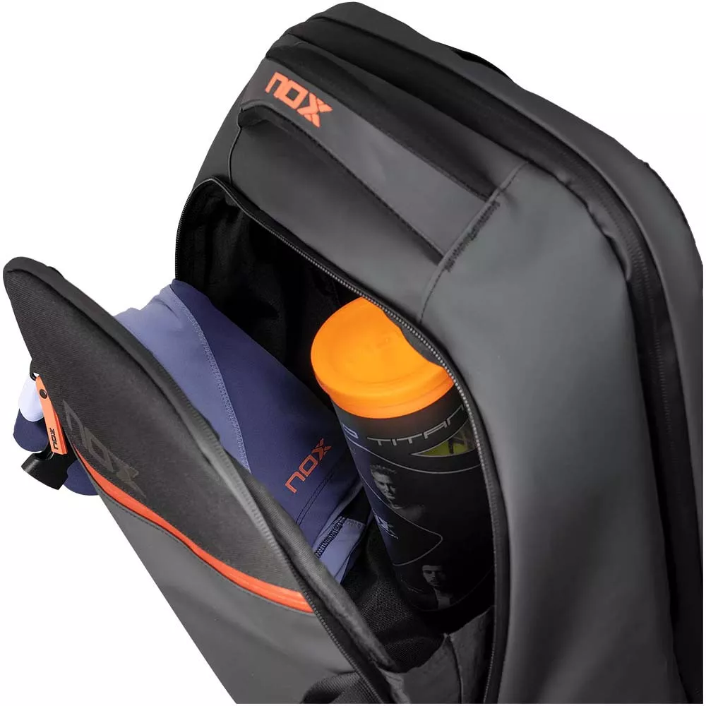 Nox Luxury Open Series Black / Red backpack