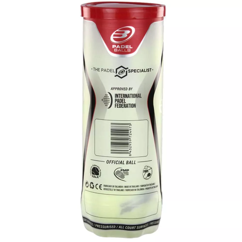 Bullpadel Premium Pro 3 balls can