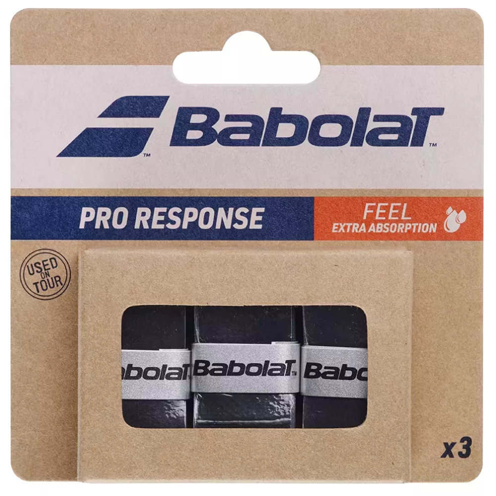 Babolat Pro Response Black x 3 Overgrips