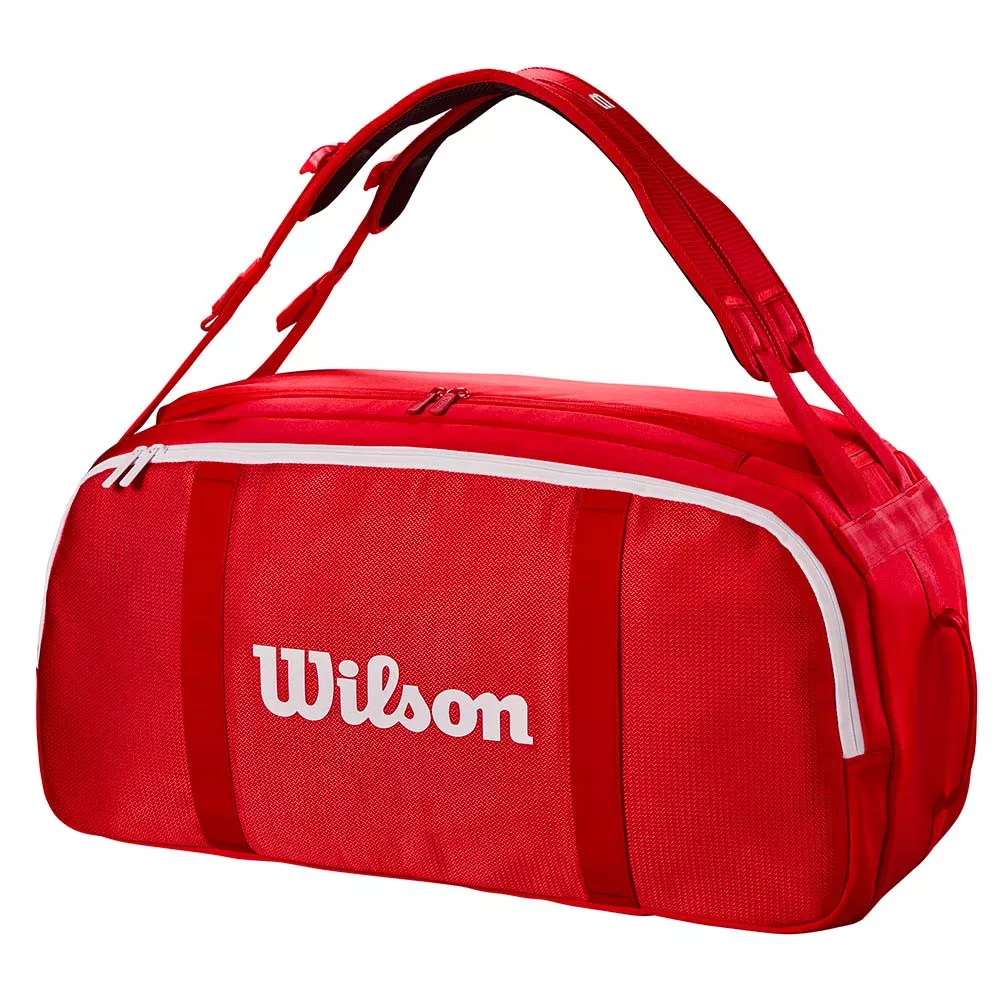 Wilson Super Tour Coaches Red Duffle - Extreme Tennis