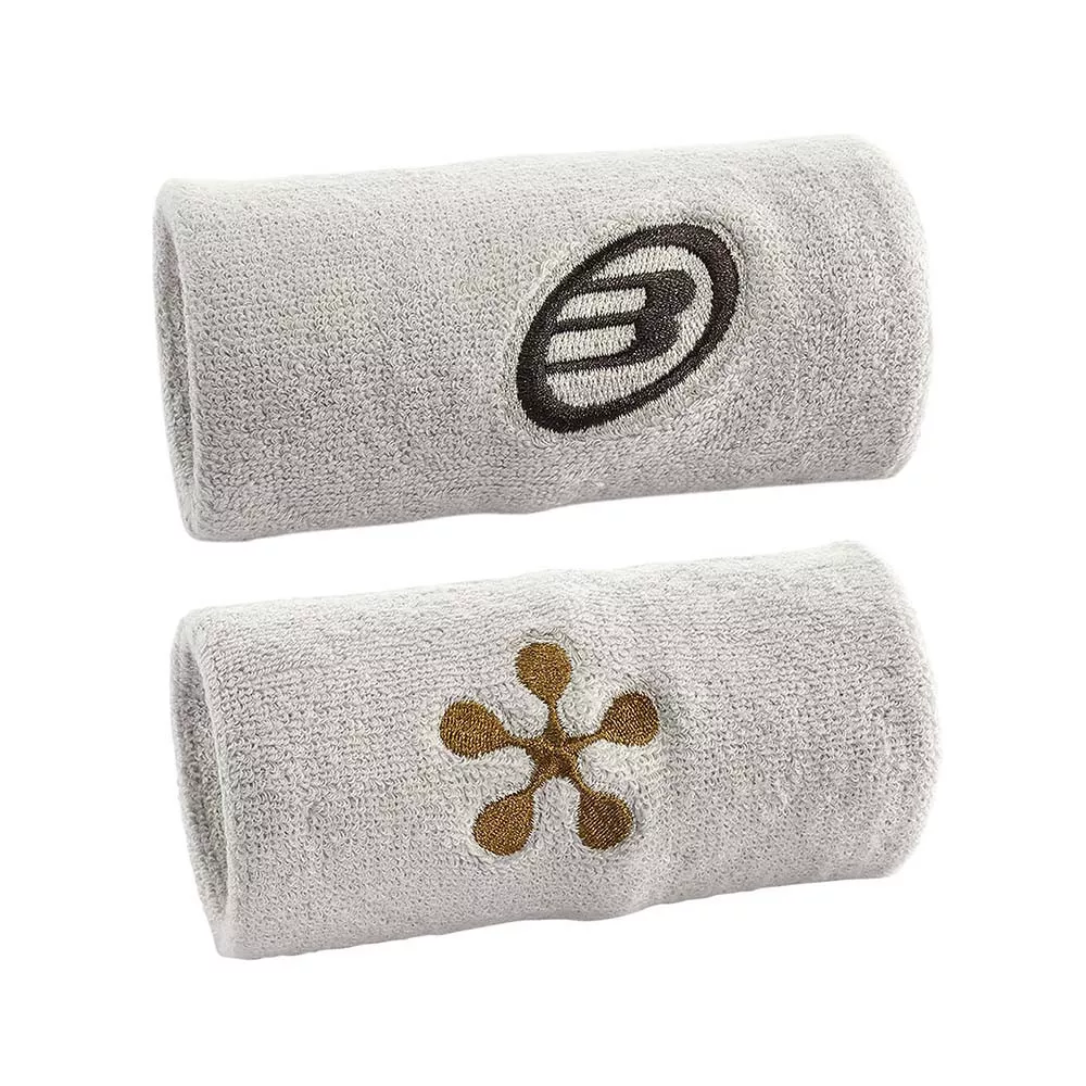 Wristbands Bullpadel Grey / White x 2