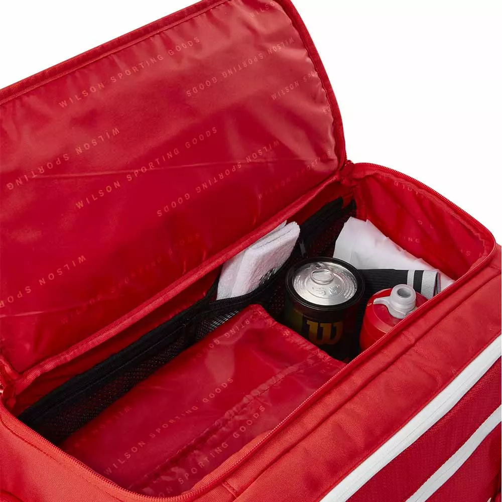Wilson Super Tour Coaches Red Duffle